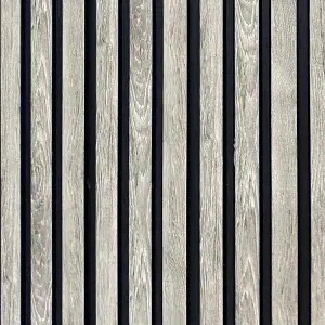 Greywood Black Slat Wall