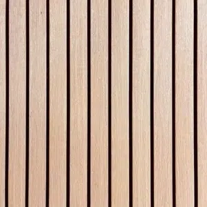 Oak Black Slat Wall